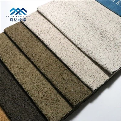 Mosha farget fløyelsstoff